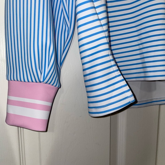 Addison Bay Pink and Blue Striped Top - Picture 4 of 6